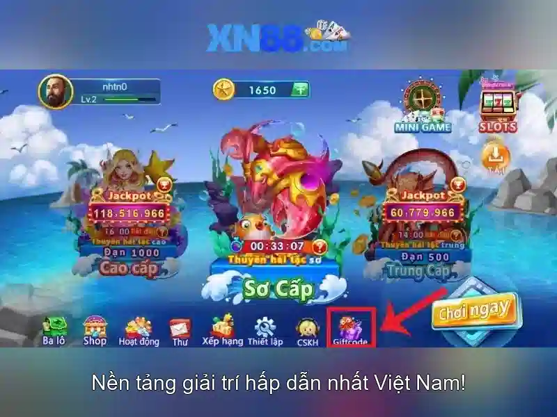 XN88: Nền tảng trò chơi trực tuyến nổi bật